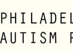Logo for the Philadelphia Autism Project featuring a red and white lighthouse shining blue beams, with the project name in uppercase letters to the right.